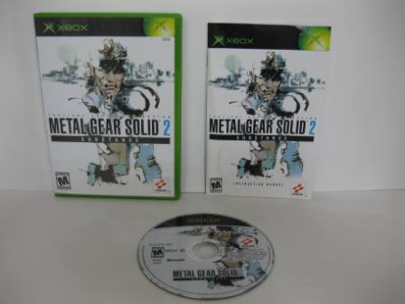 Metal Gear Solid 2: SUBSTANCE - Xbox Game